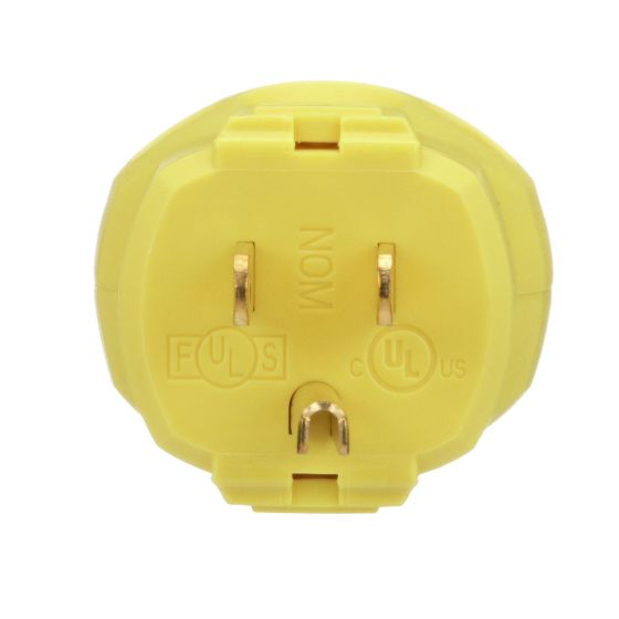 Fiche Quick Grip, jaune, 15 A