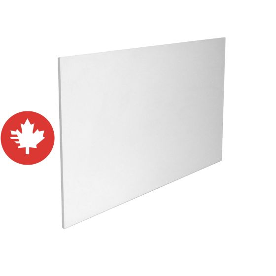 Panneau d'îlot, Shaker, blanc, 48" x 34 3/4"