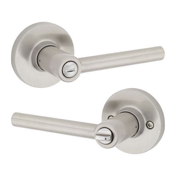 Lever For Private Door - Reminy - Nickel-Satin