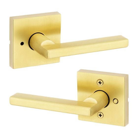 Lever For Private Door - Halifax - Satin Brass