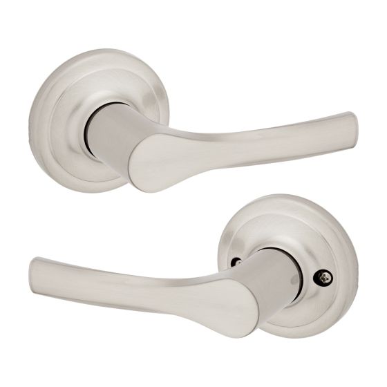 Lever For Passage Door - Henley - Satin Nickel