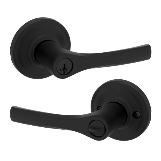 Lever For Front Door - Henley - Matte Black