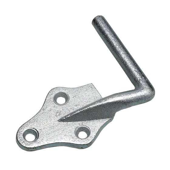 Side Panel Hook - Left - Zinc - 3"
