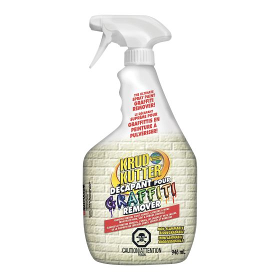 Décapant pour graffitis, Krud Kutter, vaporisateur, 946 ml