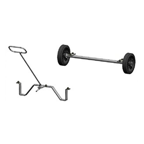 Ensemble de roues Hobby Pro, 2’ x 4’