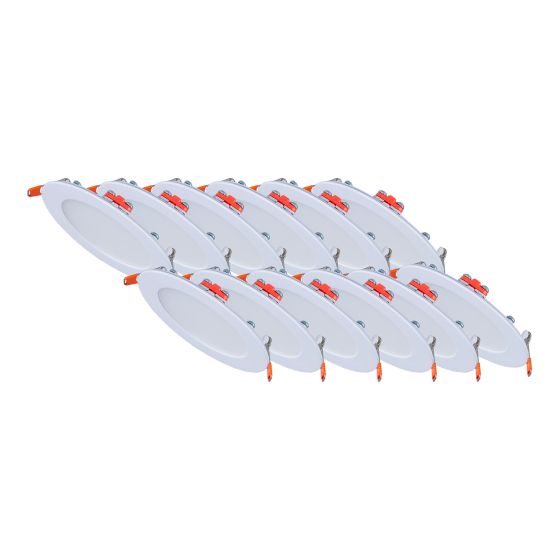 Lumière encastrée, DEL, Ultra-mince, 12/pqt