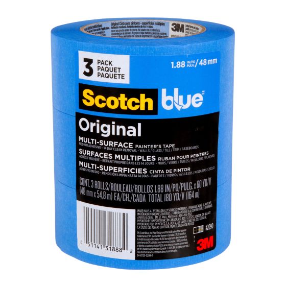 Painter's Tape - Mutti-Surface - SctochBlue - 48 mm - 6/pkg