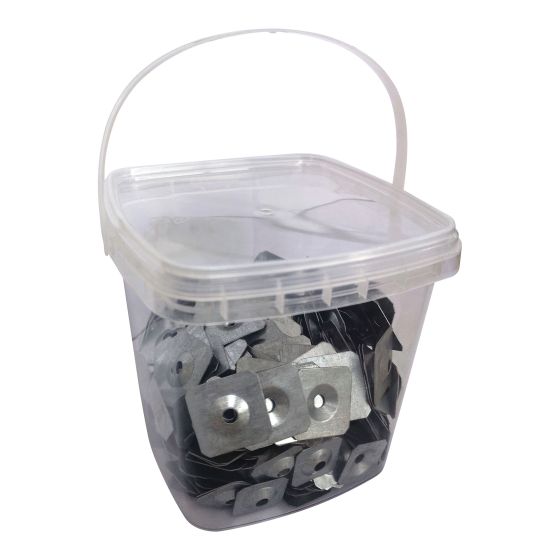 Plaque d'espacement perforé, 32 mm, 500/pqt