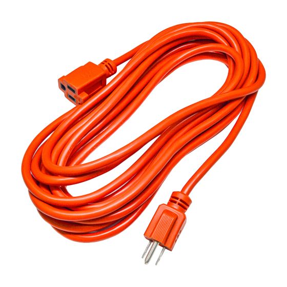 Rallonge extérieure, 1 prise, orange, 30 m