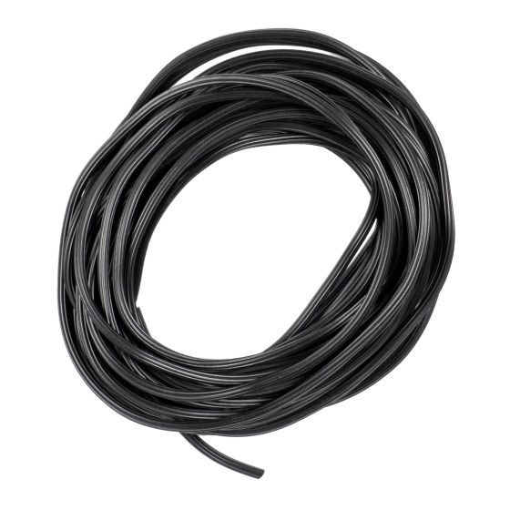 Bourrelet en PVC, noir, 0.14" x 25'