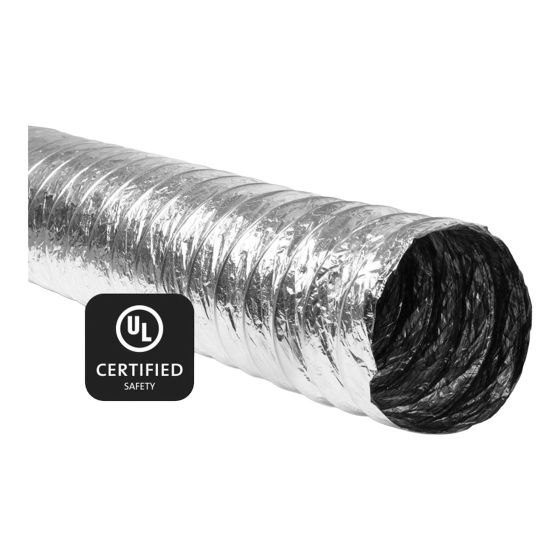 Dryer Vent Connector - Aluminum Polyethylene - UL - 3" x 10'
