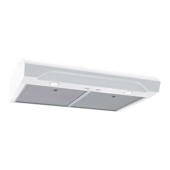Hotte, Alta, 350 PCM, blanc, 30"