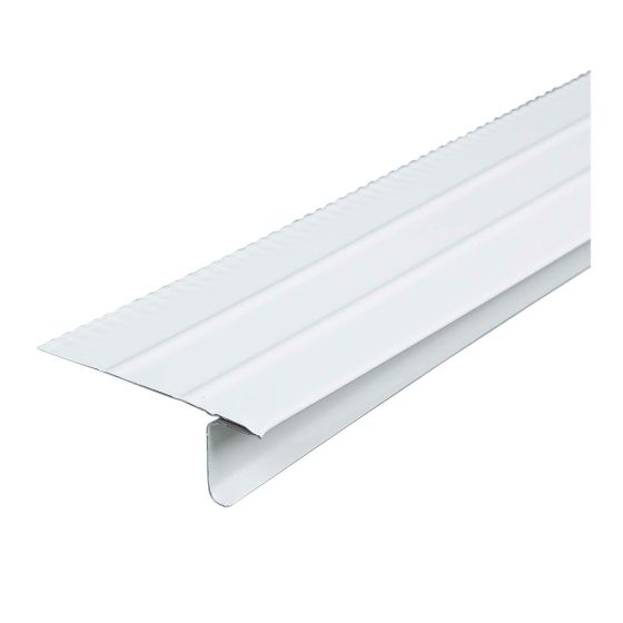 Larmier, aluminium, STD, blanc, 10’
