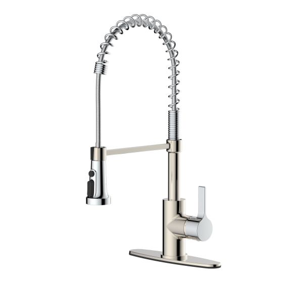 Robinet de cuisine, Tomar, nickel brossé