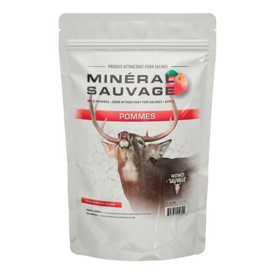 Mélange de minéraux pour chevreuil, Pomme, 2,8 KG