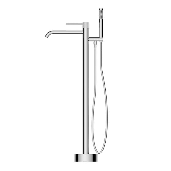 Freestanding Bathtub Faucet - Brolio - Chrome