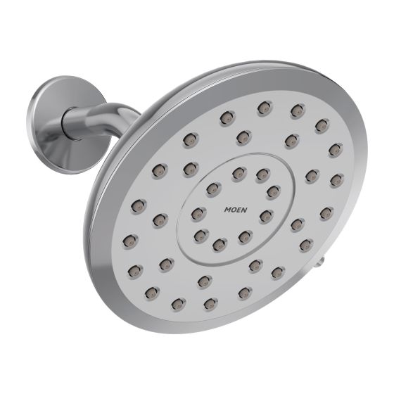 Douche pluie, Verso, chrome, 7"