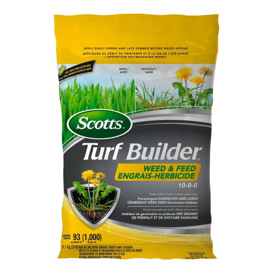 Engrais & herbicide, gluten-maïs, 10-0-0, 9,1 kg