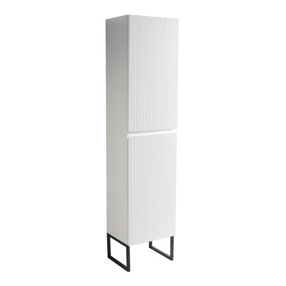 Armoire de rangement Leiria, 16" x 70" x 13", blanc