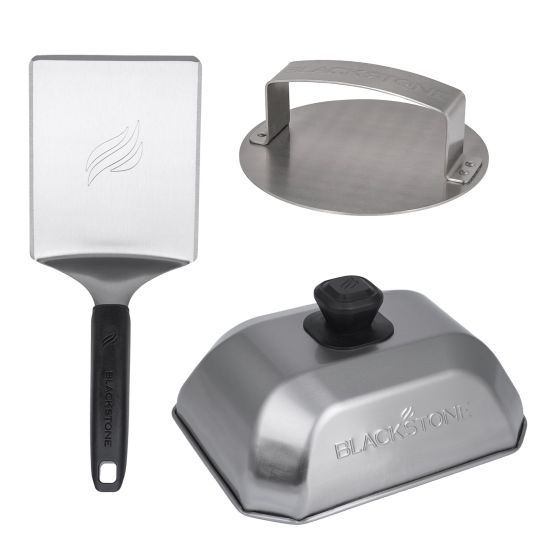 Hamburger Press – Stainless Steel – 3 pcs