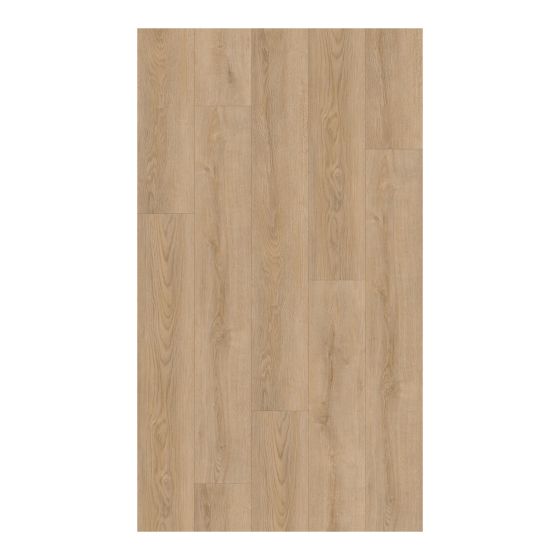 Plancher de vinyle, SPC, 4,2mm, Chêne Doré, 7" x 48"