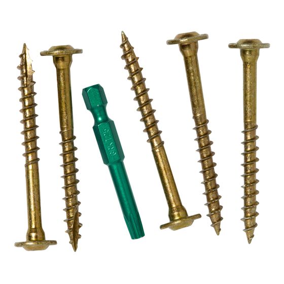 Rugged Structural Screws RSS - 1/4" x 2 1/2" - 50/Pkg