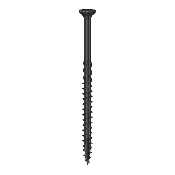 Vis structurales, STR, RSS, noir, 1/4" x 3", 50/pqt