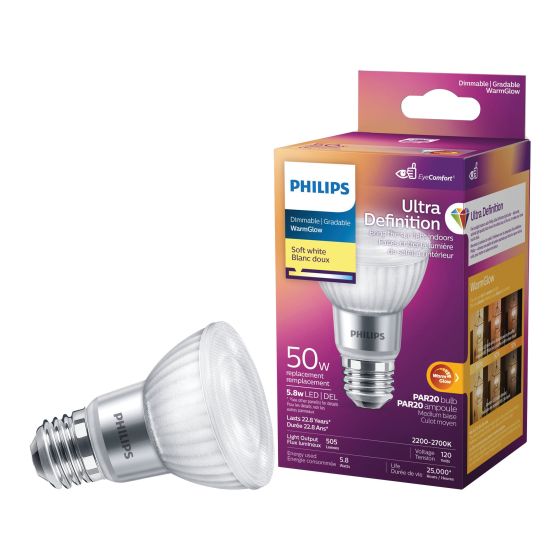 Bulb LED – PAR20 – Soft White – 5.5 W
