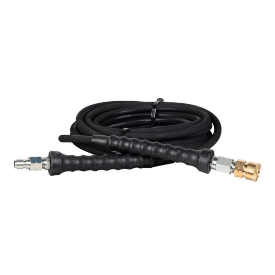 Boyau, caoutchouc, 4 000 PSI, connexion rapide, 25’ x 1/4"