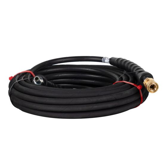 Boyau tressé, 4 400 PSI, connexion rapide, 3/8" x 50'