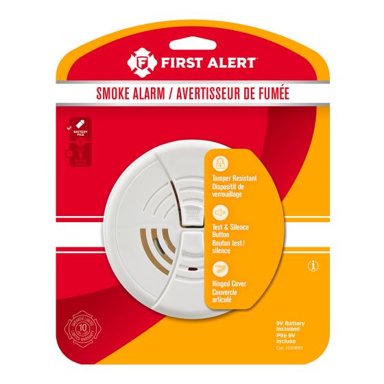 Ionization Smoke Alarm – 9 V