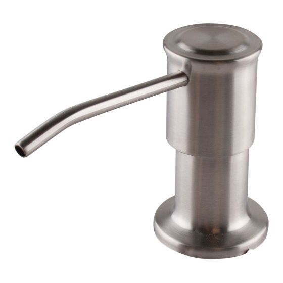 Distributeur de savon, montage sur comptoir, nickel brossé, 500 ml