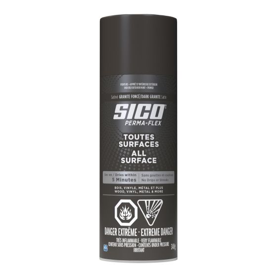 Exterior Paint and Primer - Permaflex - Satin - Dark Granit - 340 g