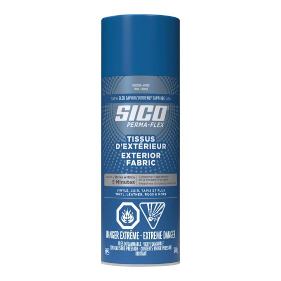 Outdoor Fabric Paint – 340 g – Satin Blue Sapphire Finish