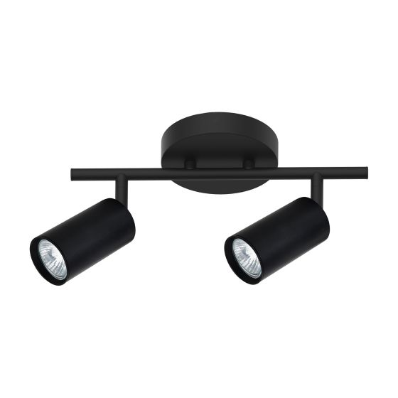 Track – 2 Lights – Flarym – Black - 30 cm x 15 cm