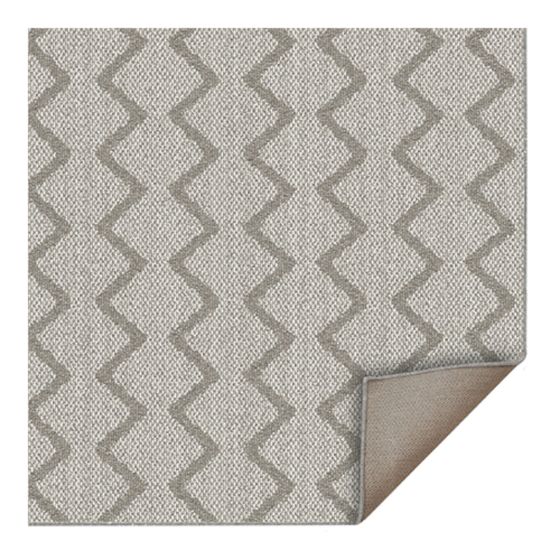 Tapis décoratif Opal, sésame, polypropylène, endos antidérapant, 36 x 48 po