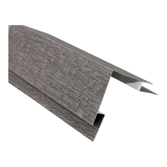 Outside Corner Trim  for Siding - 1/2" x 10' - Charcoal