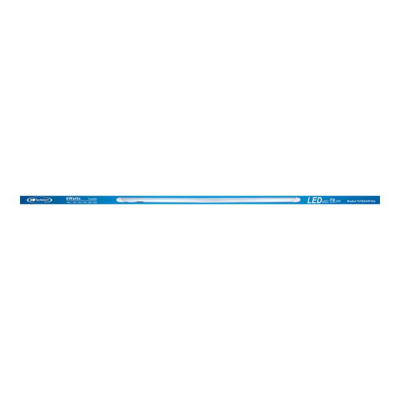 T8 LED Tube Light, 10-22W, 48-in