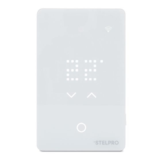 Concerto Wi-Fi Thermostat for Floor Heating, 3600W