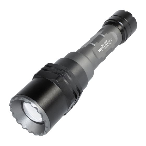 Long-range Flashlight – Rechargeable –  700 lm – Black