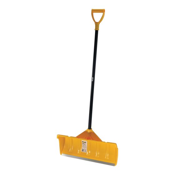 Snow Scraper Shovel - Aluminum Edge - 22’’ - Yellow