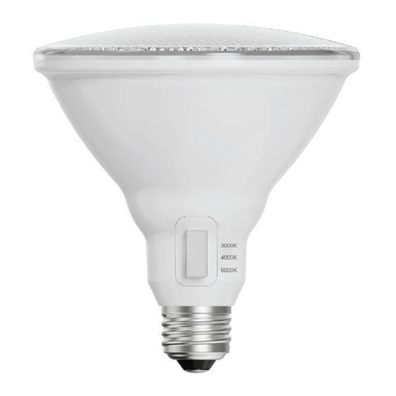 Ampoule projecteur DEL PAR38, 3CCT, 14 W, 1 000 lumens, 1/Pkg
