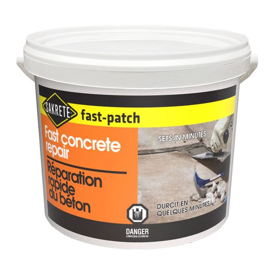 Mélange de réparation pour béton Fast-Patch, 15 kg