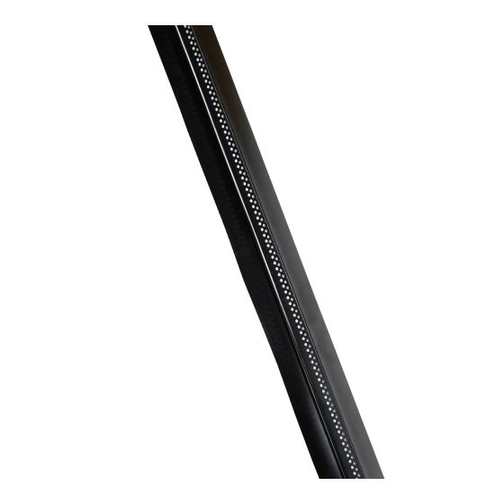 Aluminum ventilated wall cap, 10 ft, black