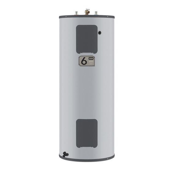 Chauffe-eau électrique, 60 gal, entrée par le haut