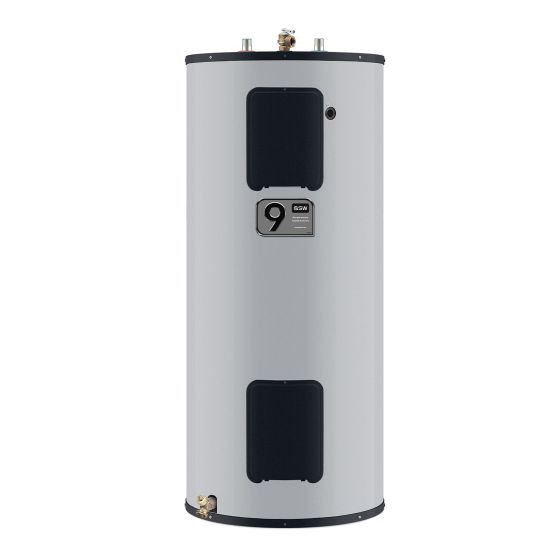 Chauffe-eau électrique, 40 gal, entrée par le haut