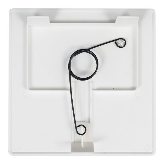 Panneau d'accès à loquet ressort, 8" x 8", blanc
