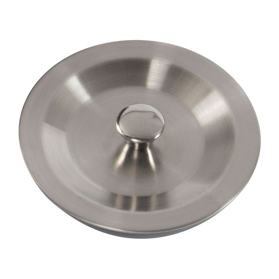 Kitchen Sink Strainer Plug – Stainless Steel