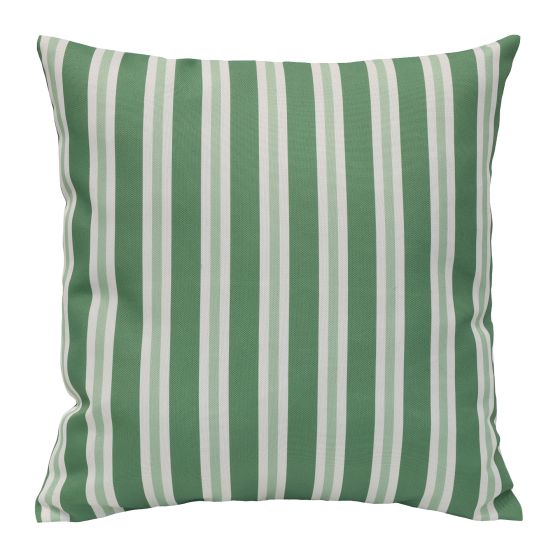 Coussin d'extérieur, motif rayé, 16" x 16"