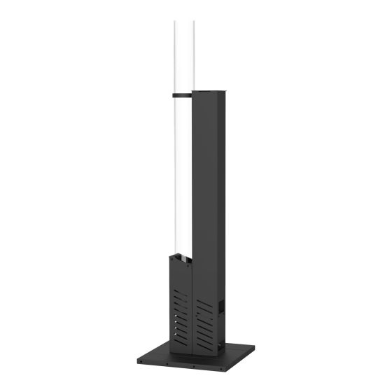 Wood Pellet Patio Heater - 20,000 BTU - Glass Tube